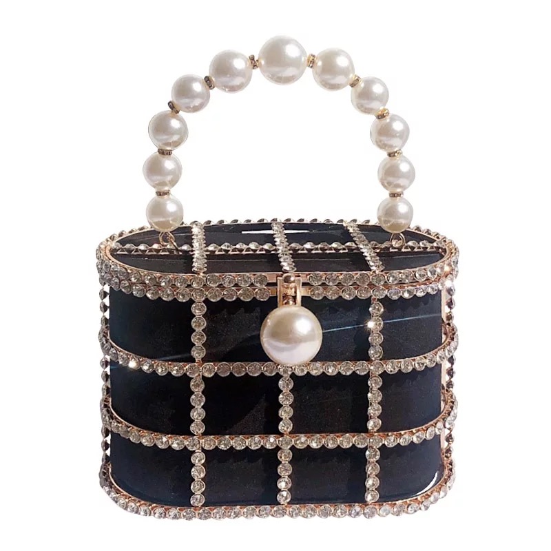 pearl handle purse
